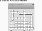 Kreuzworträtsel Obir Tropfsteinhöhle Foto